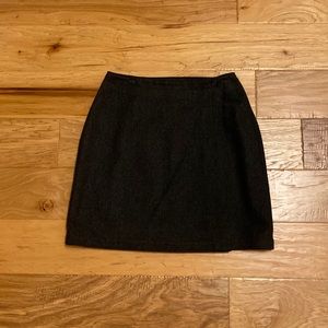 Charcoal gray Wrap skirt from the 90’s